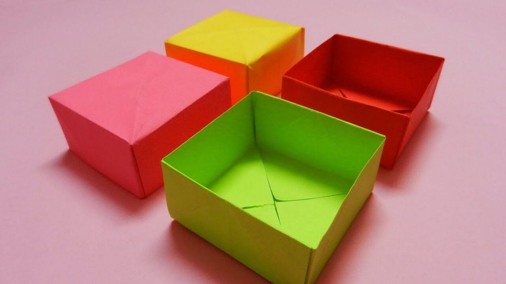 Cách gấp hộp bằng giấy đơn giản xinh xắn lại còn nhiều công dụng hữu ích