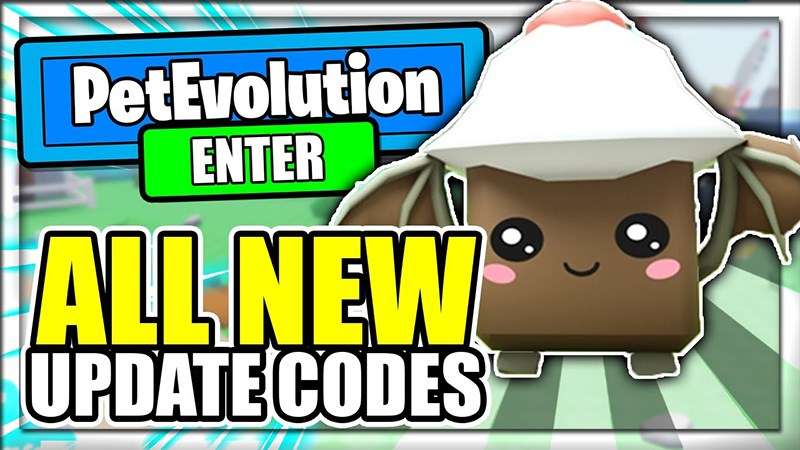 Code Pet Evolution Simulator 2022 mới nhất, Cách nhập code