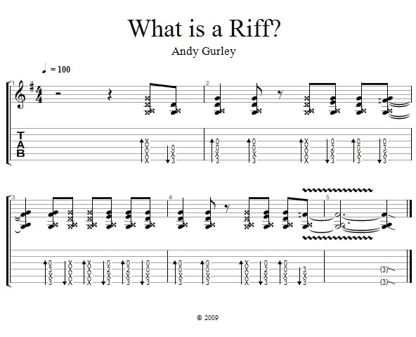 Guitar Riff là gì? Sự khác biệt giữa Guitar Lick và Riff