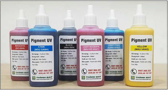 Mực Pigment UV 100ml